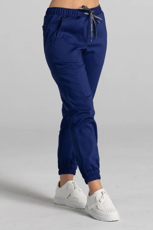 Spodnie medyczne joggery damskie - Merit - Astro blue - KangooNature