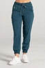 Spodnie medyczne joggery damskie - Merit - Ocean blue