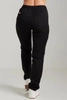 Spodnie medyczne proste damskie - Merit - Onyx black