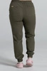 Spodnie medyczne joggery damskie - Merit - Tuscan moss - KangooSoft Premium