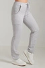 Spodnie medyczne proste damskie - Merit - Silver grey