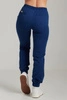Spodnie medyczne joggery damskie - Merit - Dark denim