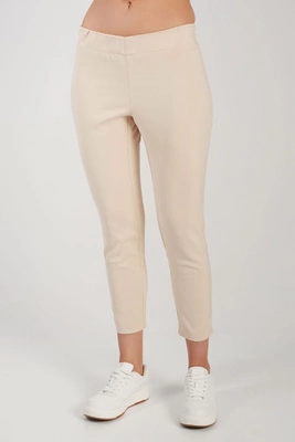 Spodnie medyczne przylegające damskie - KangooNature - Sahara