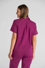 Elegancka koszula medyczna damska Rebecca - Deep fuchsia - Kangoomed by Emily