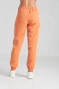 Spodnie medyczne joggery damskie - Merit - Tangerine