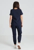 Bluza medyczna damska - Merit - Cansas navy - KangooNature