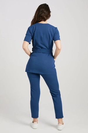 Tunika medyczna damska - Dark denim