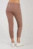 Spodnie medyczne przylegające damskie - Mocha
