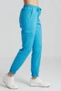 Spodnie medyczne joggery damskie - Merit - Azure blue - KangooNature