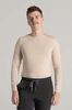 Longsleeve medyczny męski - Soft beige - Bamboo collection