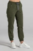 Spodnie medyczne joggery damskie - Merit - Military green - KangooNature