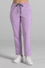 Spodnie medyczne proste damskie - Merit - Lavender - KangooNature
