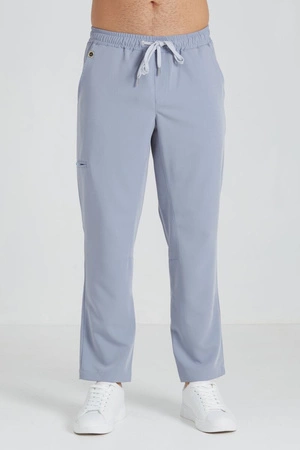 Spodnie medyczne proste męskie - Sokrates - Dove