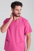 Bluza medyczna męska - Sokrates - Hot pink