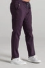Spodnie medyczne proste męskie - Sokrates - Dark plum - KangooNature