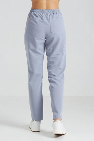 Spodnie medyczne proste damskie - Merit - Dove