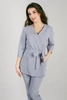 Tunika medyczna damska - rękaw 3/4 - Dove