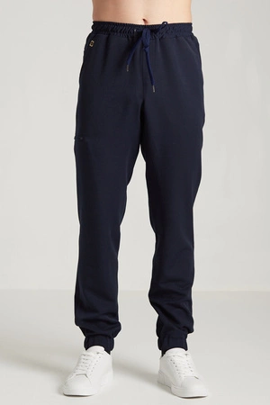 Spodnie medyczne joggery męskie - Sokrates - Dark navy