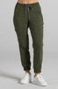 Spodnie medyczne joggery damskie - Merit - Military green - KangooNature