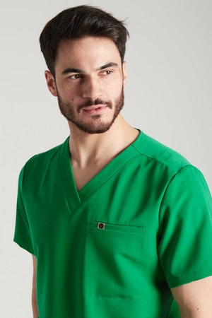 Bluza medyczna męska - Sokrates - Emerald green