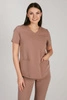 Bluza medyczna damska - Merit - Mocha