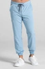 Spodnie medyczne joggery męskie - Sokrates - Baby blue - KangooSoft Premium
