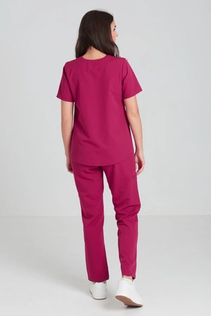 Bluza medyczna damska - Merit - Viva magenta