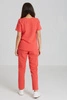 Spodnie medyczne proste damskie - Merit - Coral