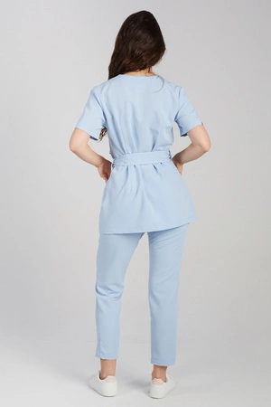 Tunika medyczna damska - Celestial blue