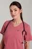 Bluza medyczna damska - Merit - Raspberry pink