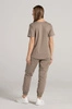 Spodnie medyczne joggery damskie - Merit - Taupe - KangooNature