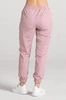 Spodnie medyczne joggery damskie - Merit - Pink melange - KangooSoft Premium