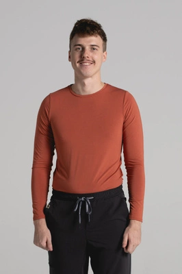 Longsleeve medyczny męski - Great pumpkin - Bamboo collection