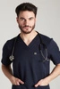 Bluza medyczna męska - Sokrates - Dark navy