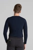 Longsleeve medyczny męski - Calm navy - Bamboo collection