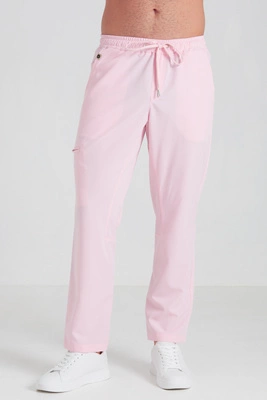 Spodnie medyczne proste męskie - Sokrates - Bubble gum