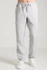 Spodnie medyczne proste męskie - Sokrates - Silver grey
