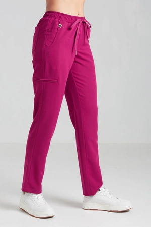 Spodnie medyczne proste damskie - Merit - Jazzberry jam