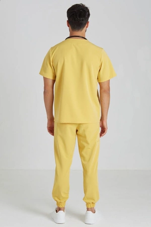 Spodnie medyczne joggery męskie - Sokrates - Sunshine