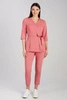 Spodnie medyczne przylegające damskie - Raspberry pink