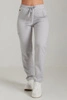 Spodnie medyczne proste damskie - Merit - Silver grey