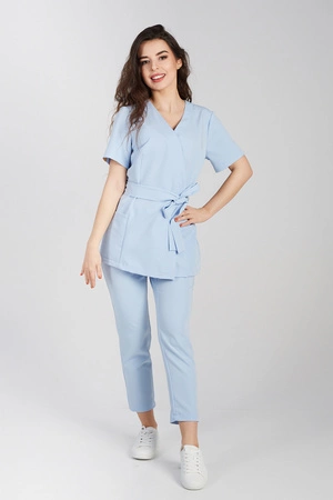 Tunika medyczna damska - Celestial blue
