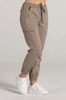 Spodnie medyczne joggery damskie - Merit - Taupe - KangooNature