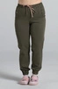 Spodnie medyczne joggery damskie - Merit - Tuscan moss - KangooSoft Premium