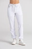 Spodnie medyczne joggery damskie - Merit - Snow white - KangooSoft Premium