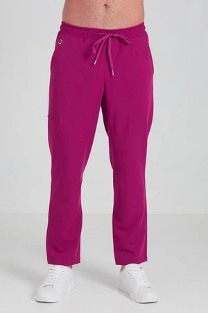 Spodnie medyczne proste męskie - Sokrates - Jazzberry jam