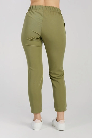 Spodnie medyczne przylegające damskie - Khaki