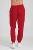 Spodnie medyczne joggery męskie - Sokrates - Poppy red