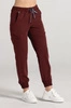 Spodnie medyczne joggery damskie - Merit - Sangria 