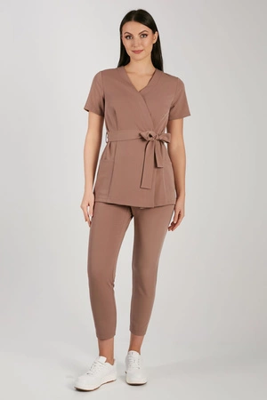 Tunika medyczna damska - Mocha